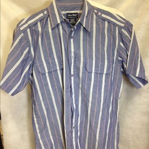 Men’s John Blair M Cotton Blend Casual Shirt